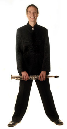 Gert Anklam mit seinem Saxophon